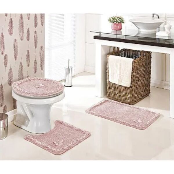 linda casa jogo de banheiro