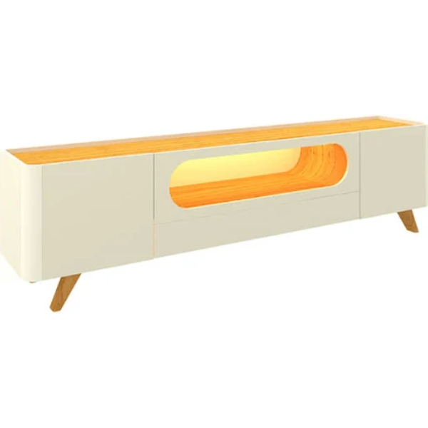 rack para tv com led nobre 210 pés