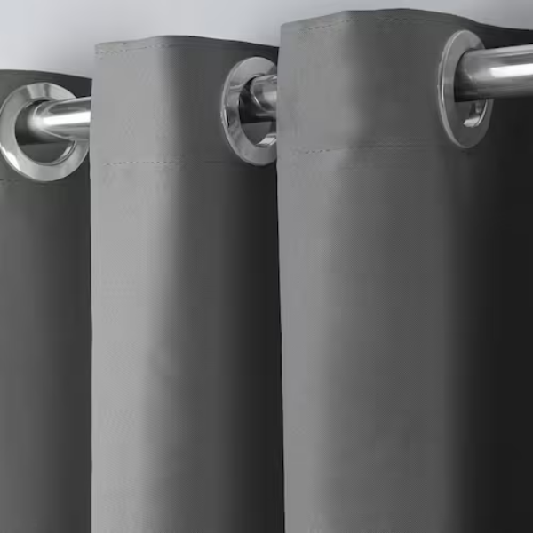 cortina blackout tecido 2,70x1,50 sala quarto cinza